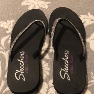 Skechers Bling Flip Flops